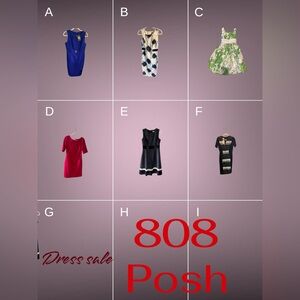 Check out my collection of dresses